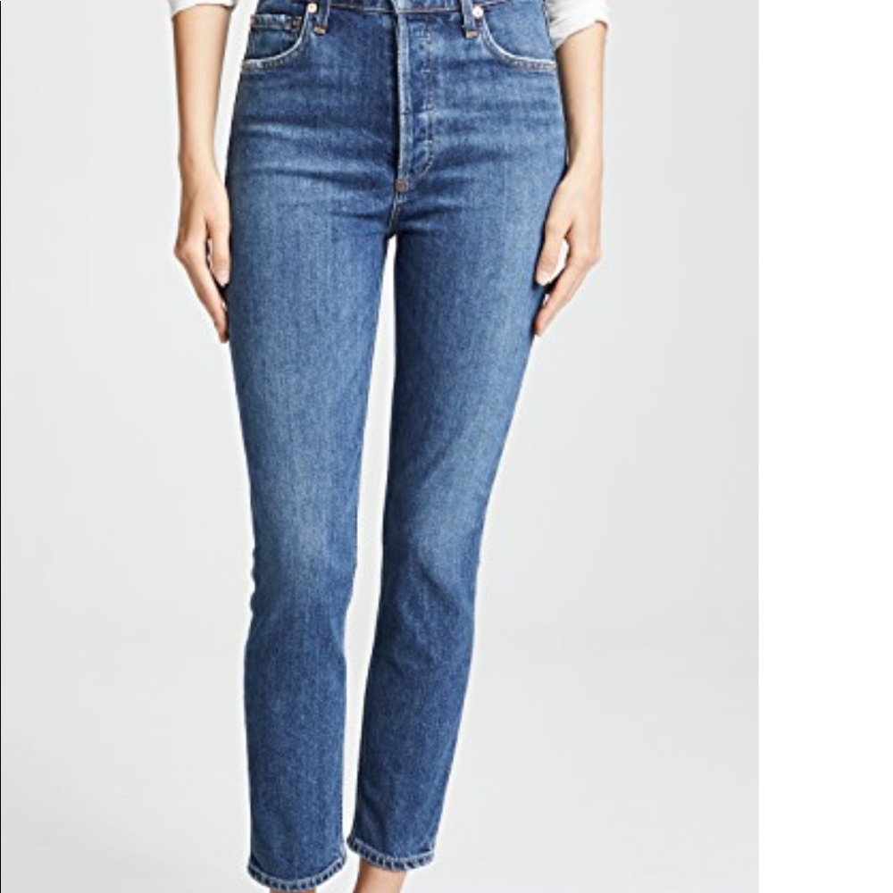 Agolde Nico High Rise Slim fit Jeans, 26